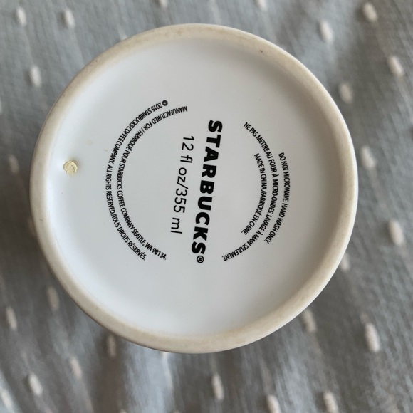 LA Starbucks 12oz ceramic travel mug - Picture 5 of 10